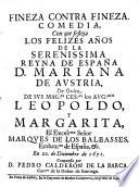 FINEZA CONTRA FINEZA. COMEDIA