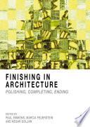Finishing in Architecture