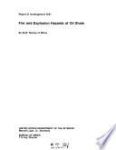 Fire and Explosion Hazards of Oil Shale