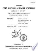 First Eastern Gas Shales Symposium