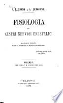 Fisiologia dei centri nervosi encefalici