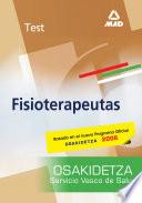 Fisioterapeutas Del Servicio Vasco de Salud-osakidetza. Test