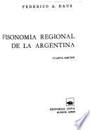 Fisonomía regional de la Argentina