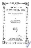 Five sainetes of Ramón de la Cruz