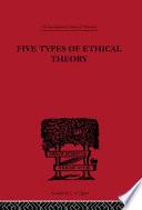 Five Types of Ethical Theory