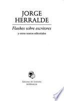 Flashes sobre escritores y otros textos editoriales