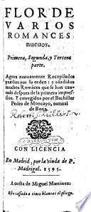 Flor de Varios Romances nuevos