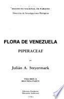 Flora de Venezuela: pt. 2. Piperaceae