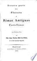 Floresta de Rimas Antiguas Castellanas. Ordenada por Don. J. N. Böhl de Faber