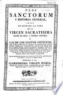 Flos sanctorum y historia general