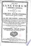 Flos sanctorum y historia general