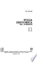 Folia histórica del nordeste