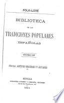 Folk-lore español: El folk-lore