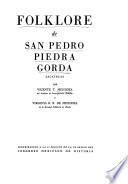 Folklore de San Pedro Piedra Gorda, Zacatecas