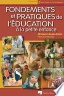 Fondements et pratiques de l'éducation à la petite enfance