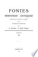 Fontes Hispaniae antiquae