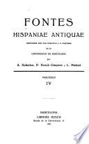 Fontes Hispaniae antiquae