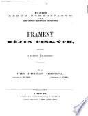 Fontes rerum Bohemicarum