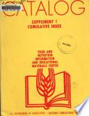 Food and Nutrition Information and Educational Materials Center Catalog