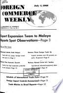 Foreign Commerce Weekly