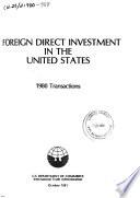 Foreign Direct Investment in the United States