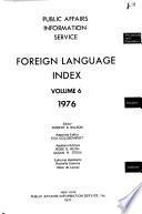 Foreign Language Index