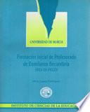 Formacion inicial de profesorado de enseñanza secundaria. area de ingles