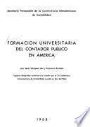 Formación universitaria del contador público en América