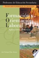 Formacion Y Orientacion Laboral. Aplicaciones Didacticas. Profesores de Educacion Secundaria. Temario Para la Preparacion de Oposiciones. Ebook