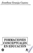 Formaciones conceptuales en educación