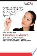 Formulario de Álgebra
