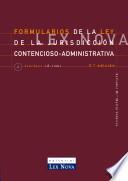 Formularios de la Ley de la Jurisdicción Contencioso-Administrativa