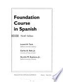 Foundation Course in Spanish