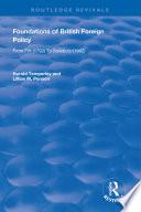 Foundations of British Foreign Policy