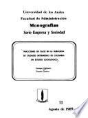 Fracciones de clase en la burguesia de ciudades intermedias de Colombia