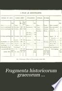 Fragmenta historicorum graecorum ...