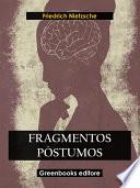 Fragmentos póstumos