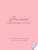 Fragments from the Delta of Venus