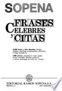 Frases célebres y citas