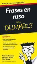 Frases en ruso para Dummies