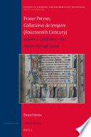 Frater Petrus, Collationes de tempore (Fourteenth Century)