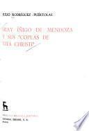 Fray Iñigo de Mendoza y sus coplas de Vita Christi