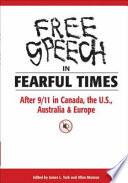 Free Speech in Fearful Times