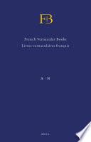 French Vernacular Books / Livres vernaculaires français (FB) (2 vols.)