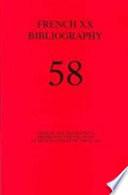 French XX Bibliography