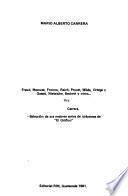 Freud, Marcuse, Fromm, Reich, Proust, Wilde, Ortega y Gasset, Nietzsche, Beckett y otros-- vrs. Carrera