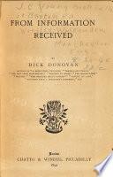 From Information Received