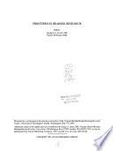 Frontiers in Hearing Research