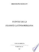 Fuentes de la filosofía latinoamericana