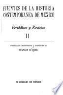 Fuentes de la historia contemporánea de México